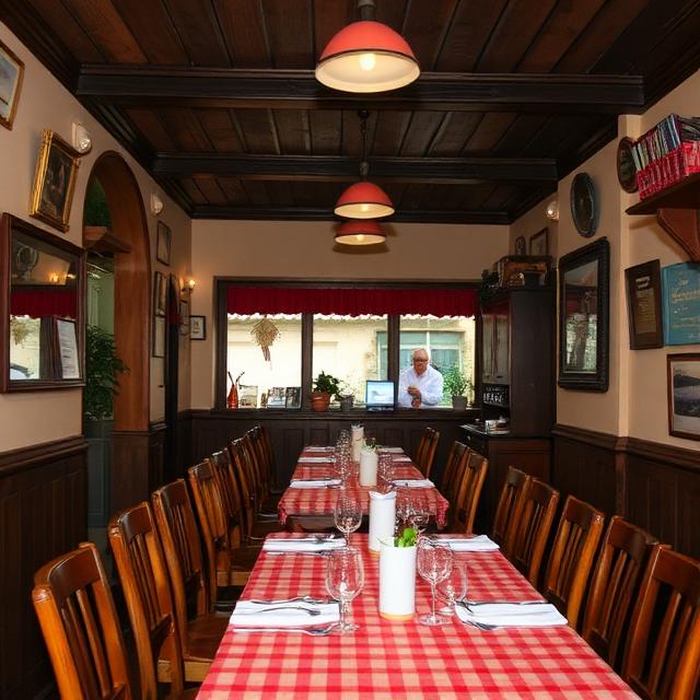 The Real State of Tourism in Slovenia: Prices, Quality, and What Must Change to Save the Experience 1 Interior of a traditional Slovenian restaurant with wooden tables and local food