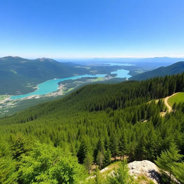 Trips to Slovenia 2026: Hidden Gems, Adventure & Travel Guide 1 Trips to Slovenia mountain view with forest and turquoise lakes